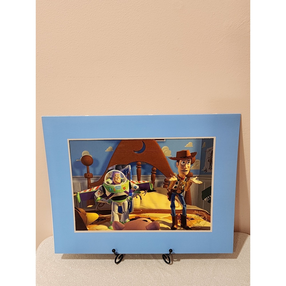 Disney Toy Story Lithograph Exclusive Commemorative‎ 1996 Woody Buzz